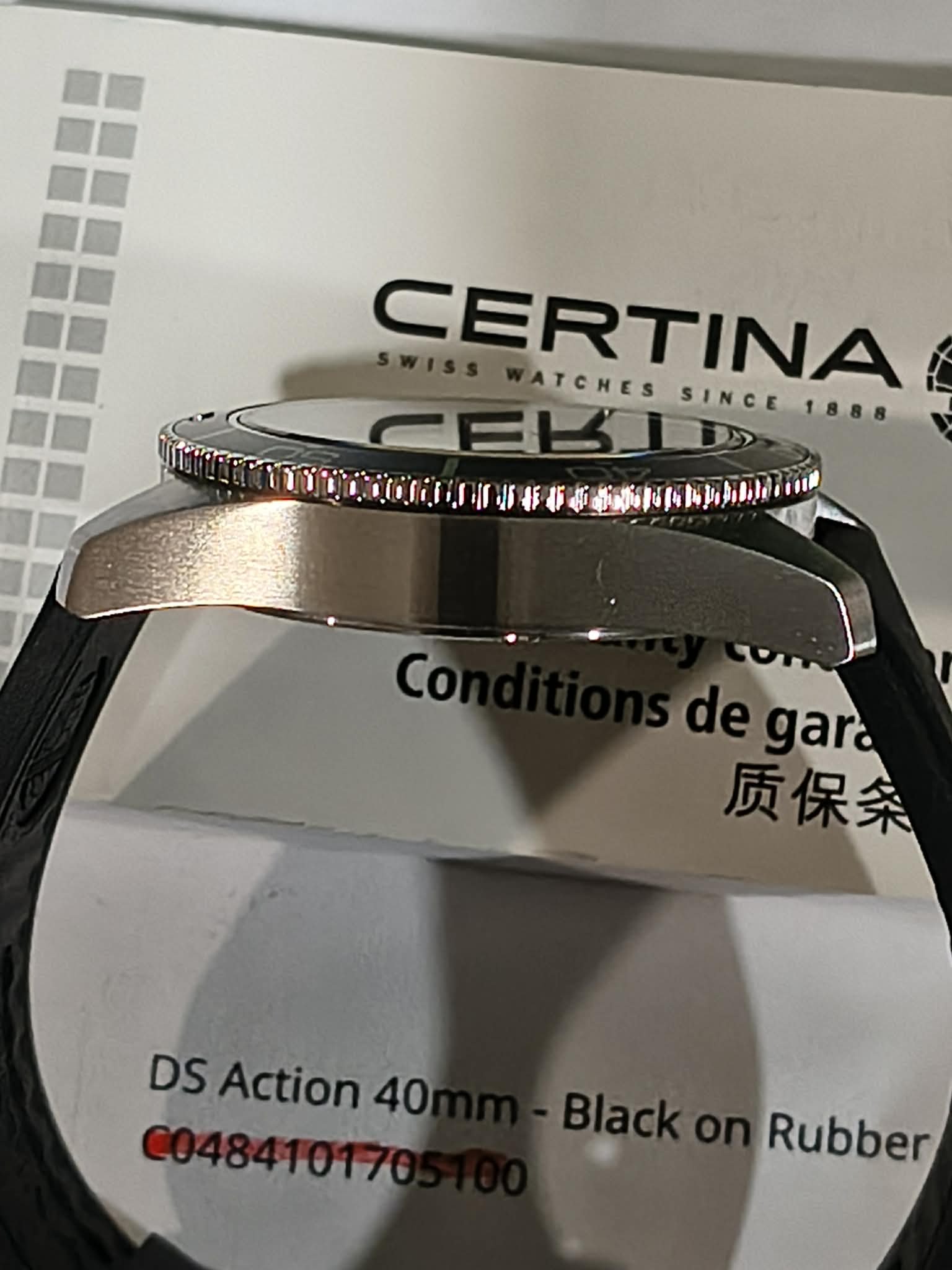 Certina DS Action 40mm Quartz Black (Ref. C048.410.17.051.00) - Image 10