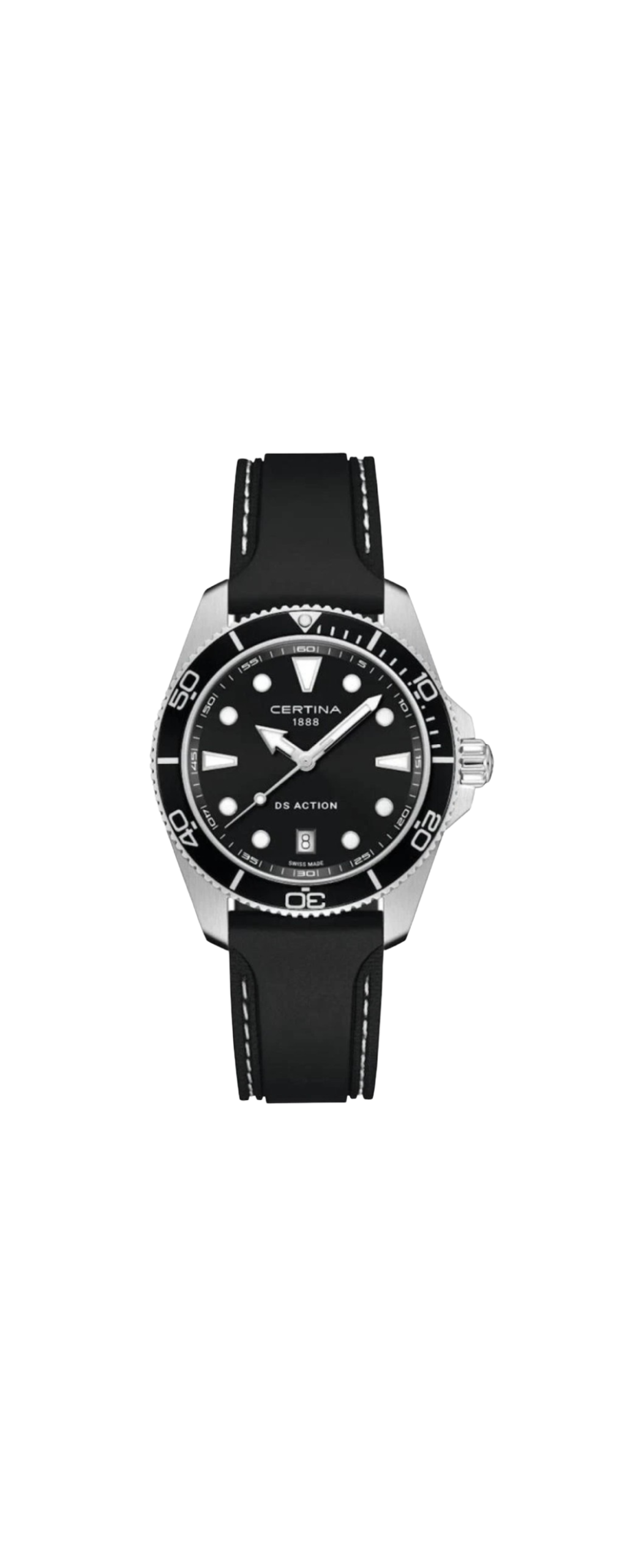 Certina DS Action 40mm Quartz Black (Ref. C048.410.17.051.00)