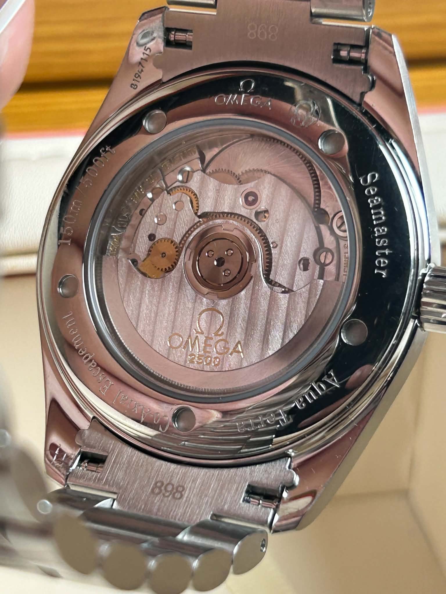Omega Seamaster Aqua Terra Co-Axial Chronometer 39.2mm (Ref. 2503.33.00) – 2011 - Image 6
