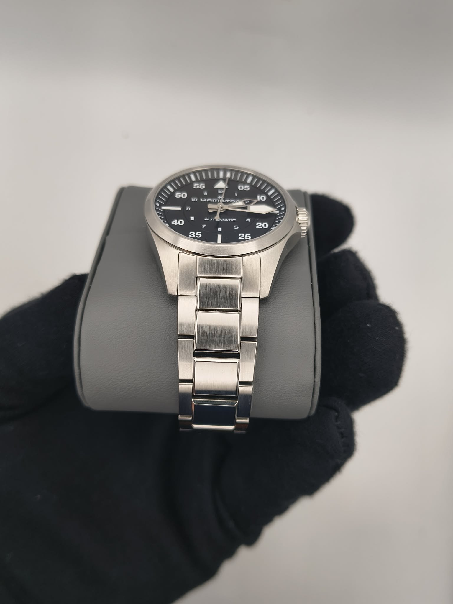 Hamilton Khaki Aviation Pilot Auto 36mm Black (Ref. H76215130) - Image 9