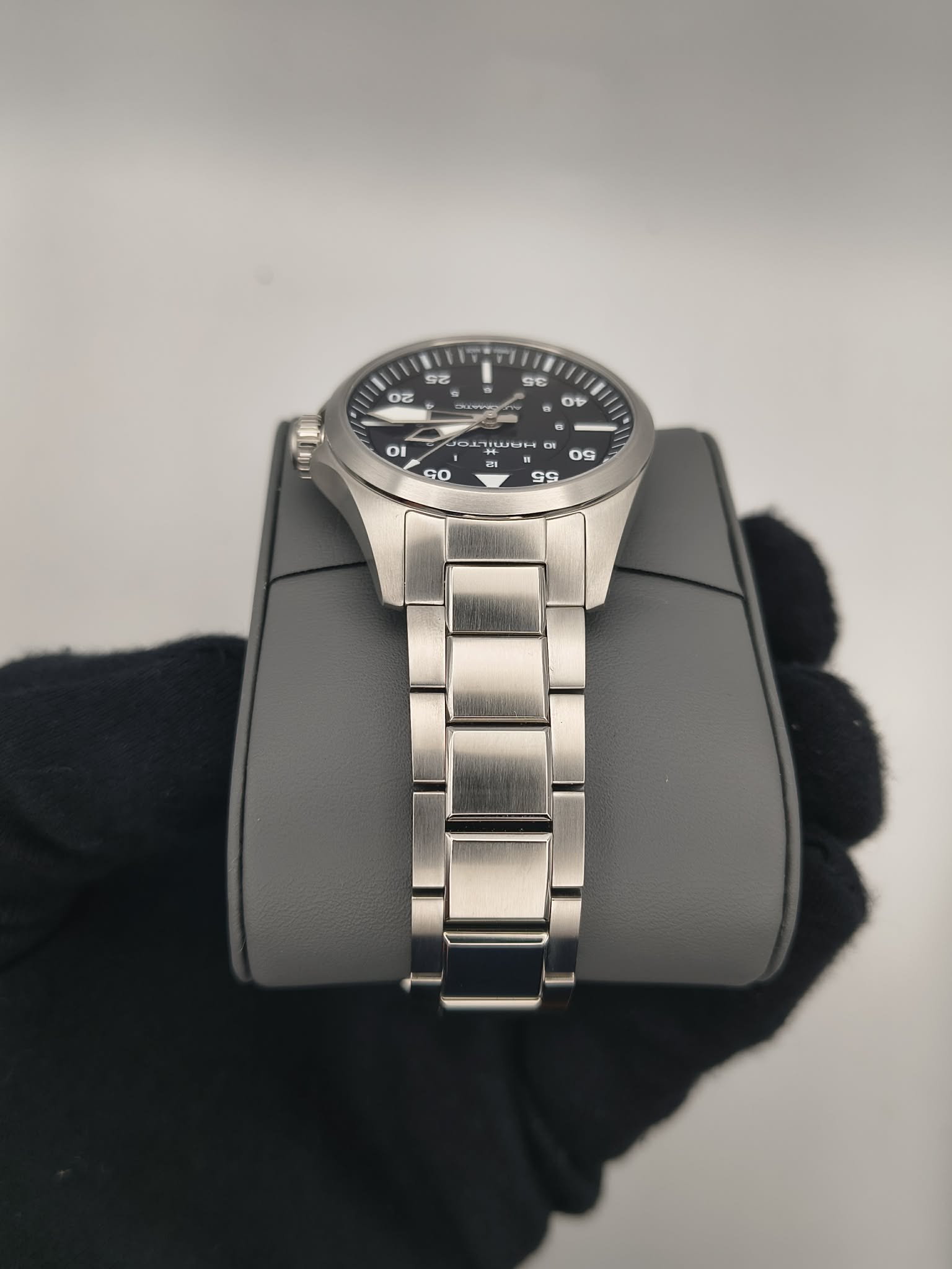 Hamilton Khaki Aviation Pilot Auto 36mm Black (Ref. H76215130) - Image 4