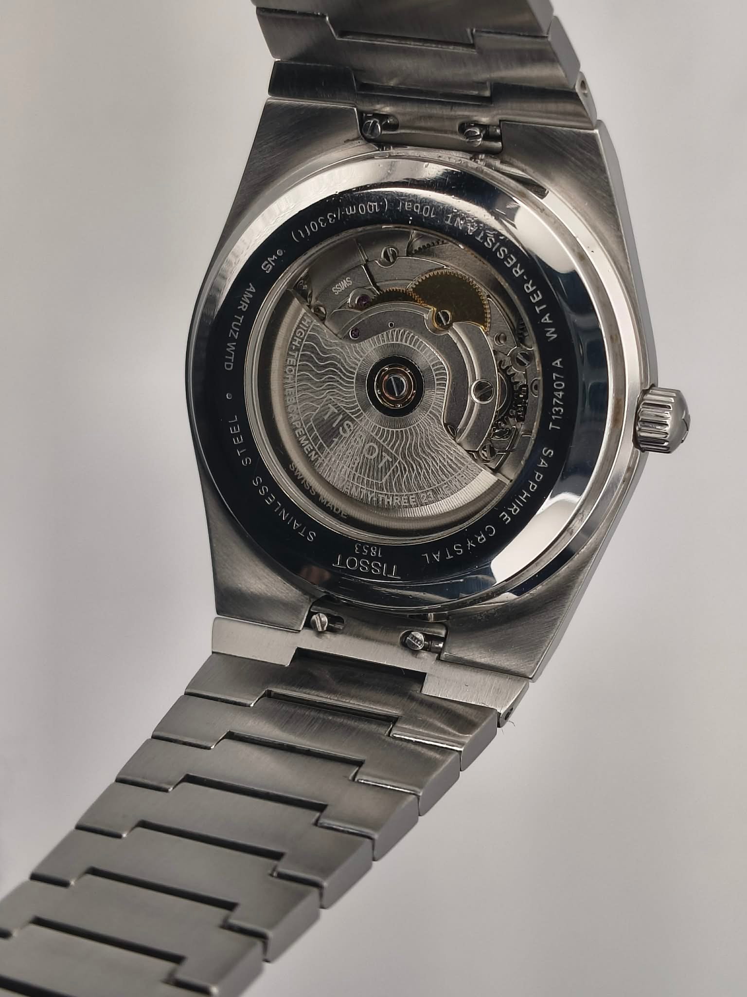 Tissot PRX Powermatic 80 40mm Silver & Rose Gold (Ref. T137.407.21.031.00) - Image 9