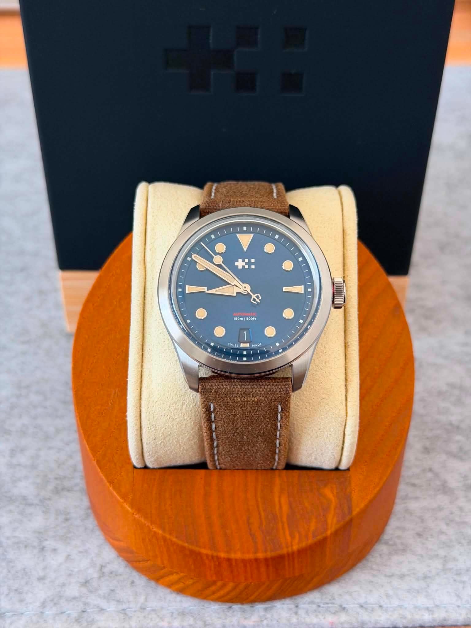 Christopher Ward C65 Dune Automatic 38mm Marine Blue (Ref. C65-38ADA3-S00B0-VC) - Image 2