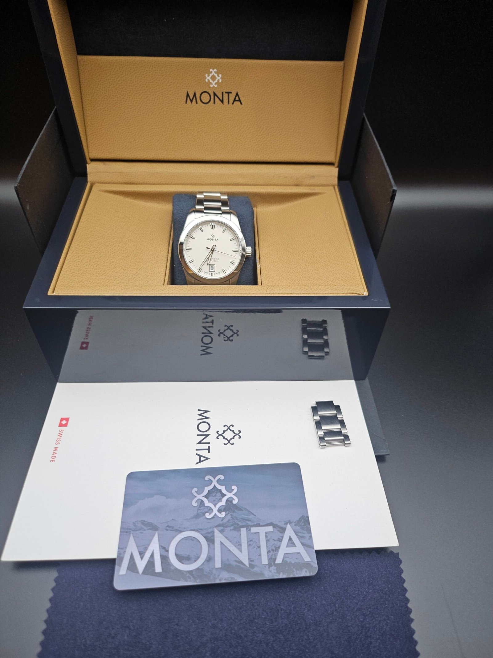 MONTA Noble Opalin Silver Automatic 38.5mm - Image 3