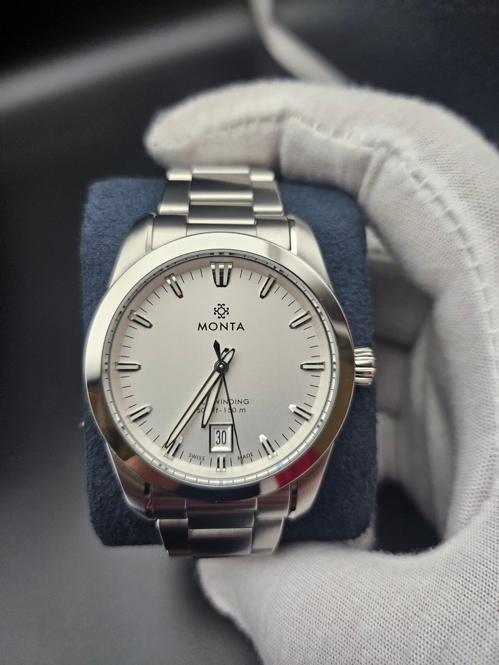 MONTA Noble Opalin Silver Automatic 38.5mm - Image 4