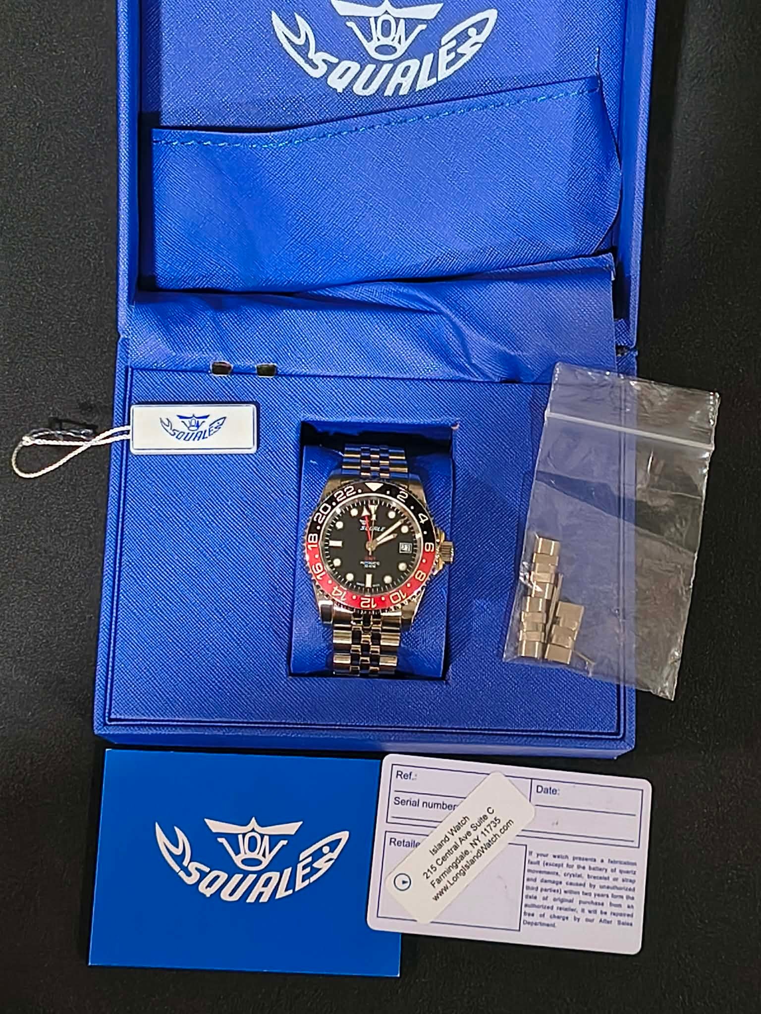 Squale 1545 30 Atmos Black/Red “Coke” GMT Ceramica Automatic - Image 9