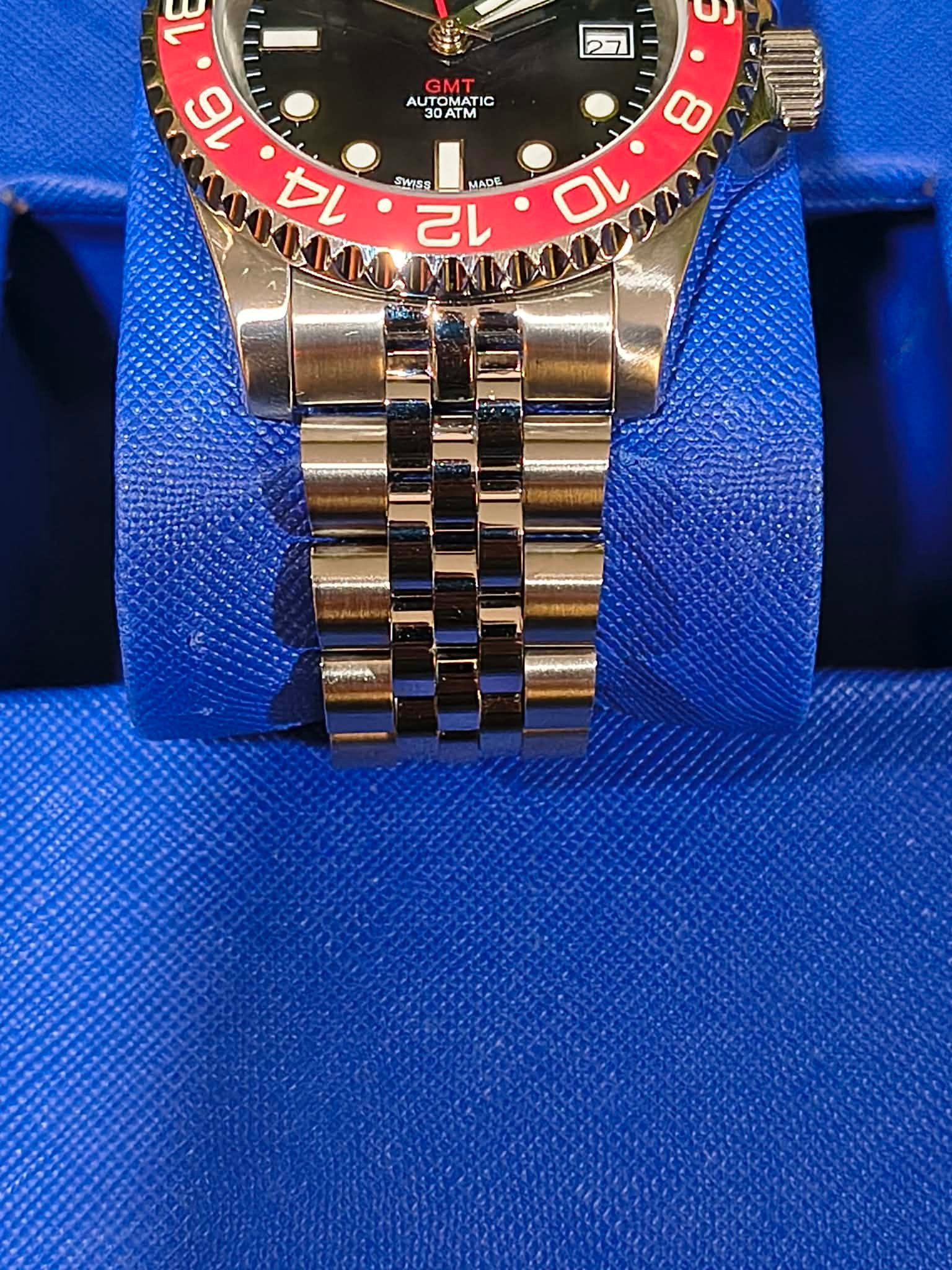 Squale 1545 30 Atmos Black/Red “Coke” GMT Ceramica Automatic - Image 2