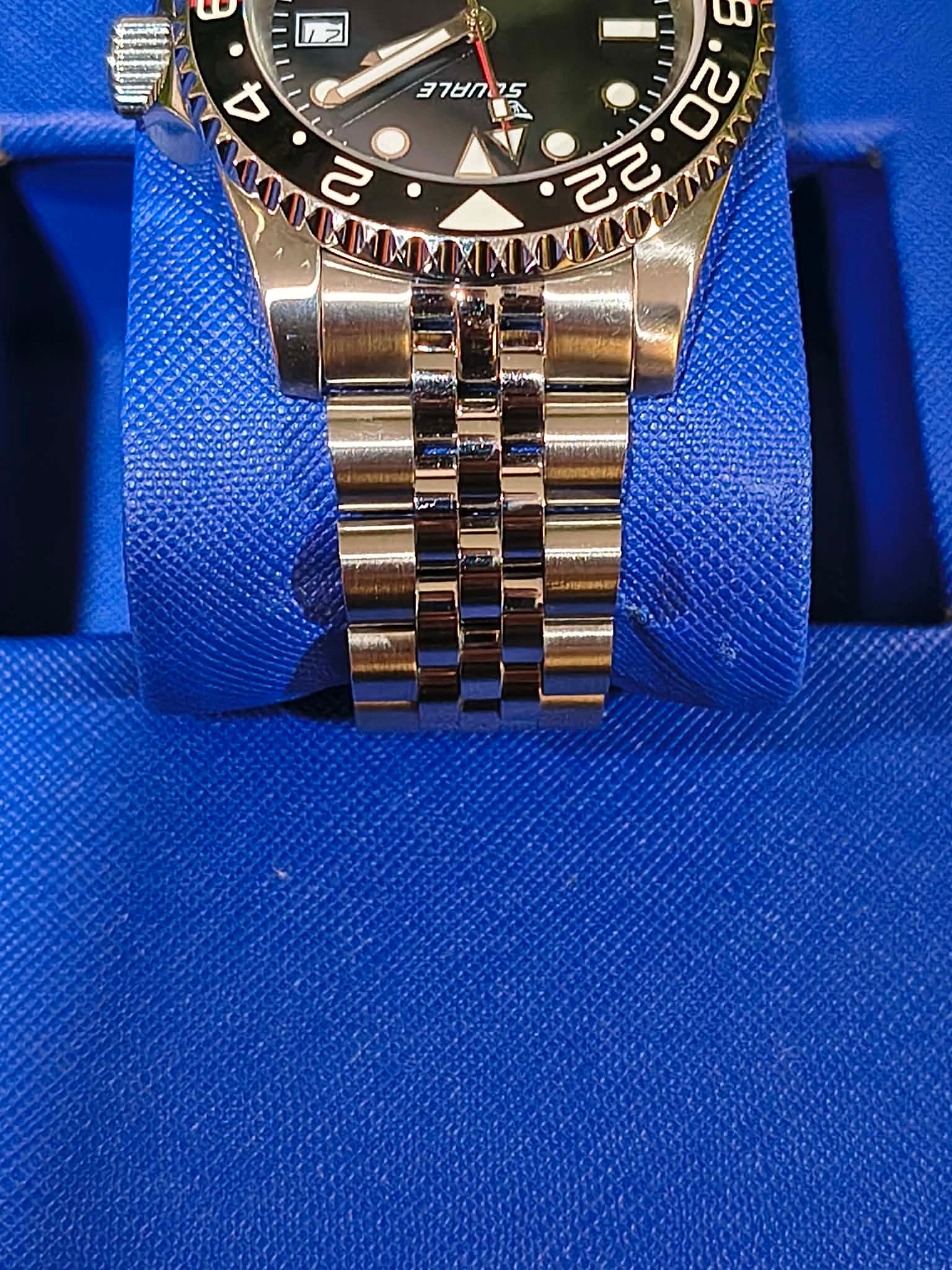 Squale 1545 30 Atmos Black/Red “Coke” GMT Ceramica Automatic - Image 5