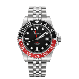 Squale 1545 30 Atmos Black/Red “Coke” GMT Ceramica Automatic