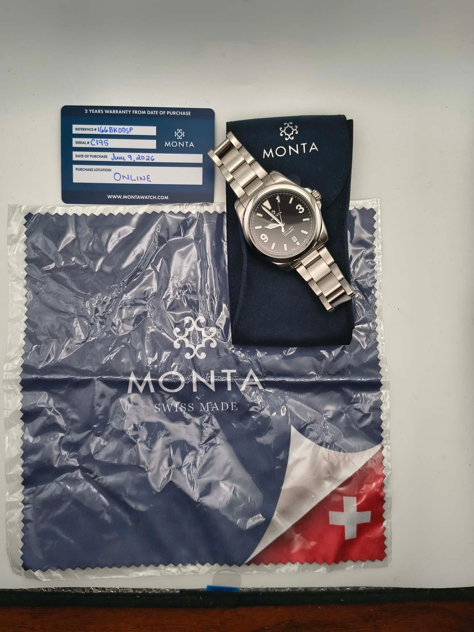 MONTA Triumph Black Dial Automatic 40mm - Image 9