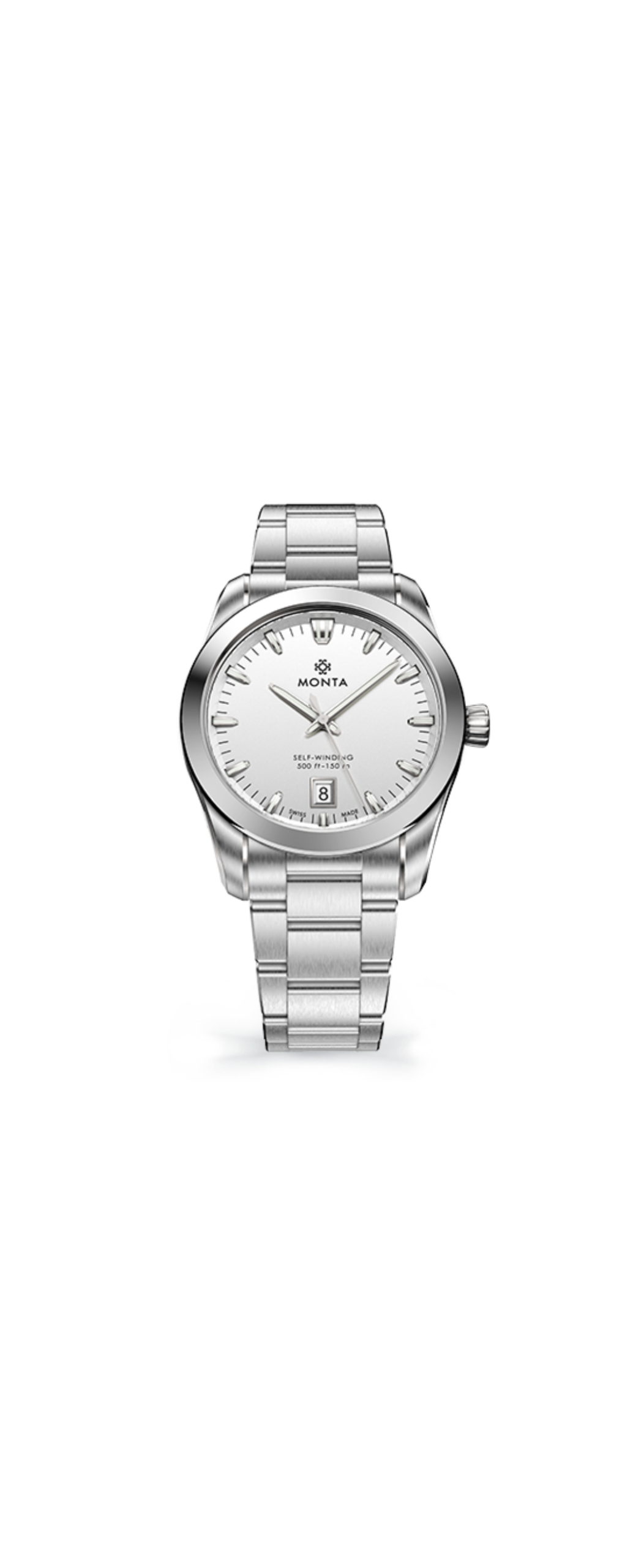 MONTA Noble Opalin Silver Automatic 38.5mm