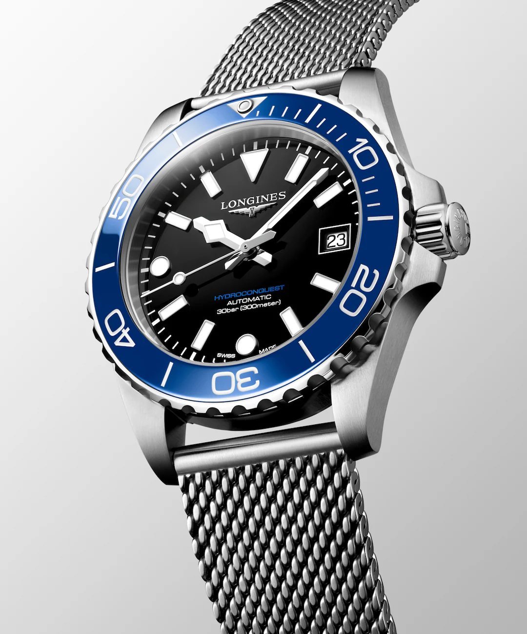 Longines HydroConquest 39mm Automatic Black Dial (Ref. L3.779.4.90.6) - Image 2