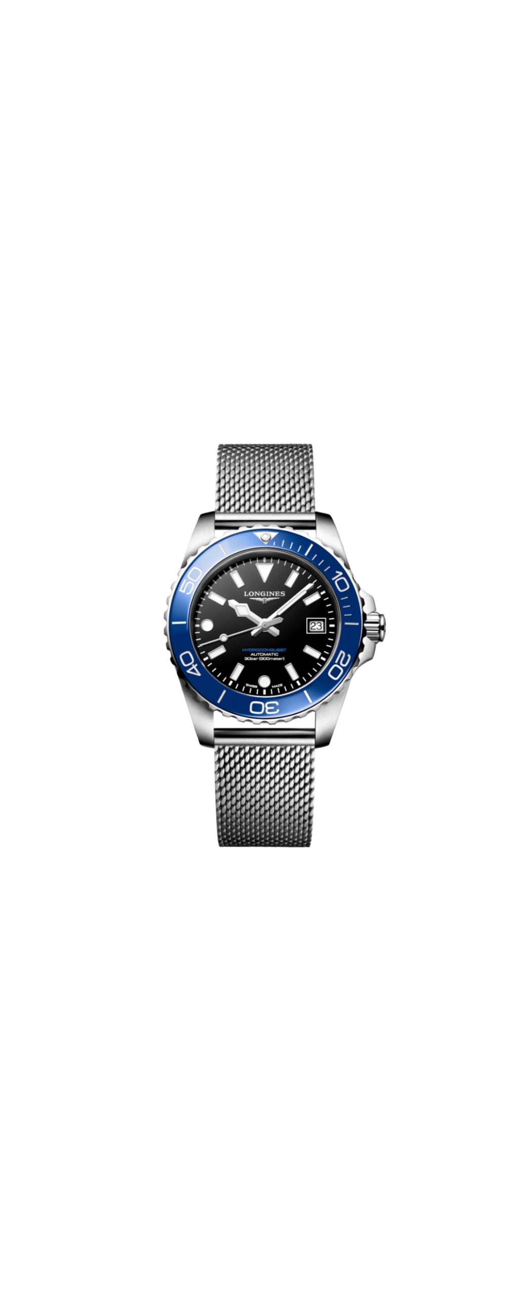 Longines HydroConquest 39mm Automatic Black Dial (Ref. L3.779.4.90.6)