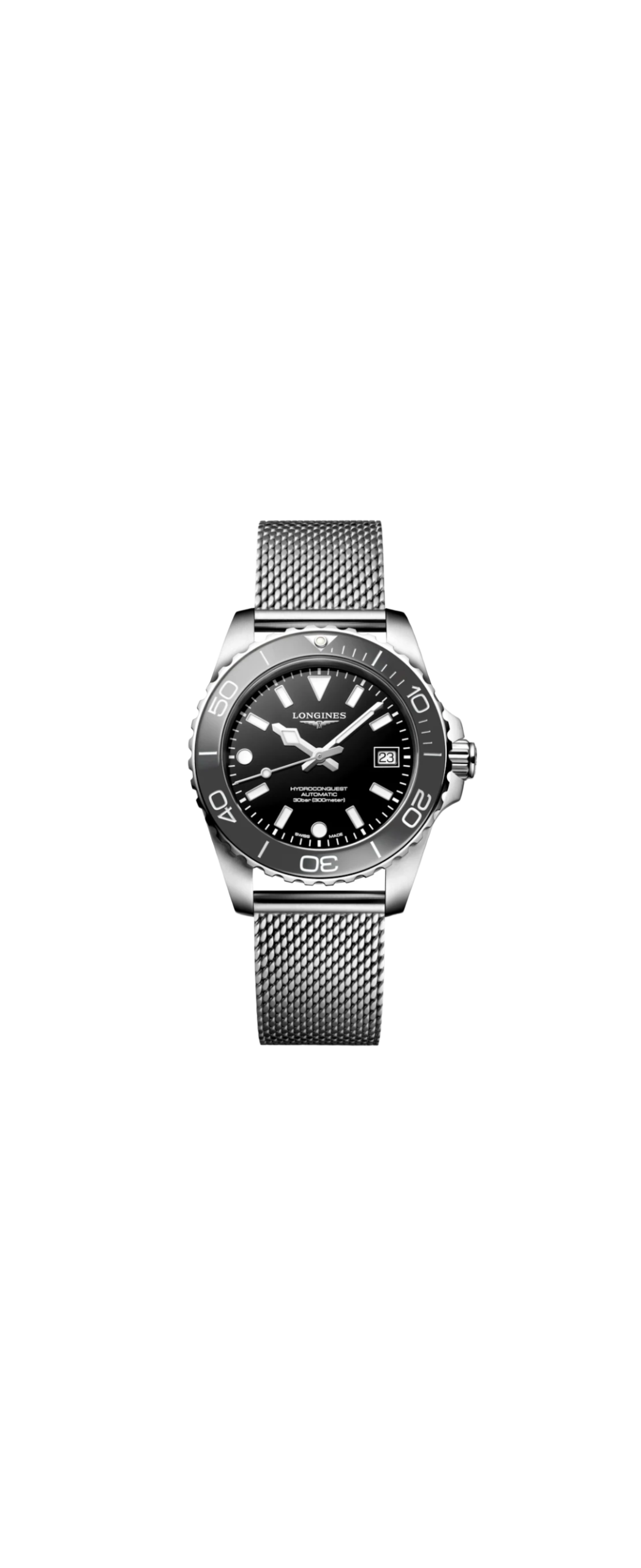 Longines HydroConquest 39mm Automatic Black Dial (Ref. L3.779.4.70.6)