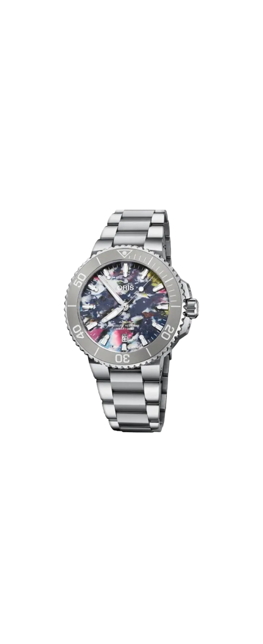 Oris Aquis Date Upcycle 41.5mm Automatic – Recycled PET Dial (Ref. 01 733 7766 4150-Set)