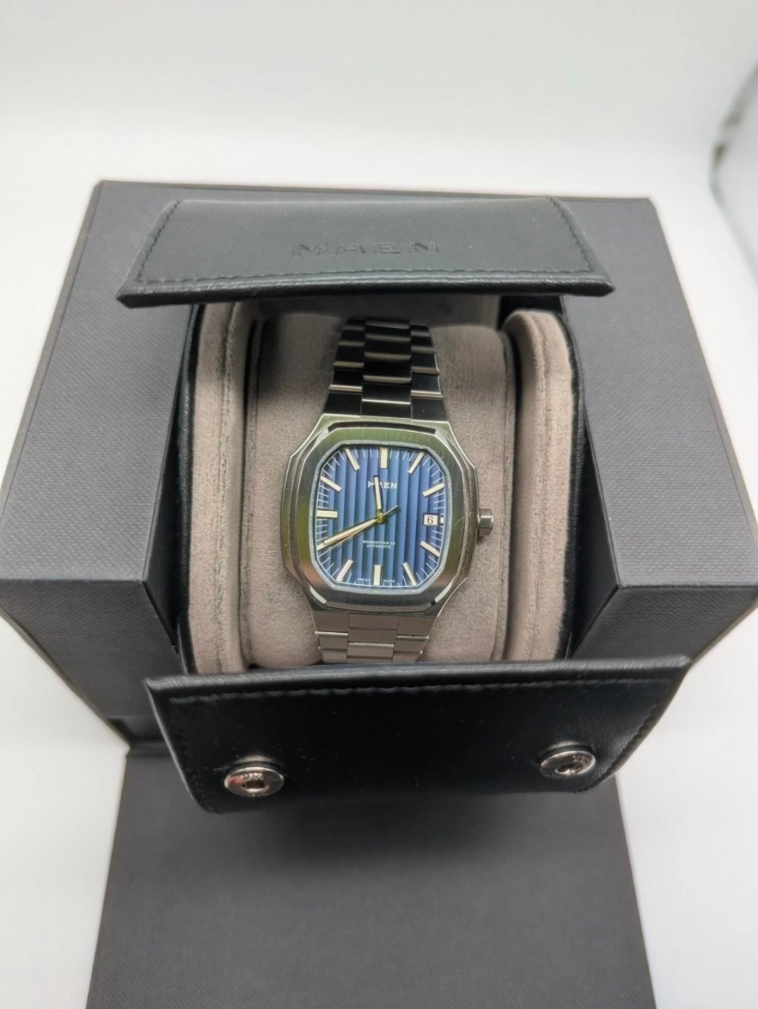 MAEN Manhattan 40 Automatic Midnight Blue Dial (Ref. M3.1.1) - Image 4